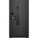 REFRIGERATOR SXS BLACK 25CUFT WH