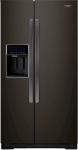 REFRIGERATOR SXS BLACK 28CUFT